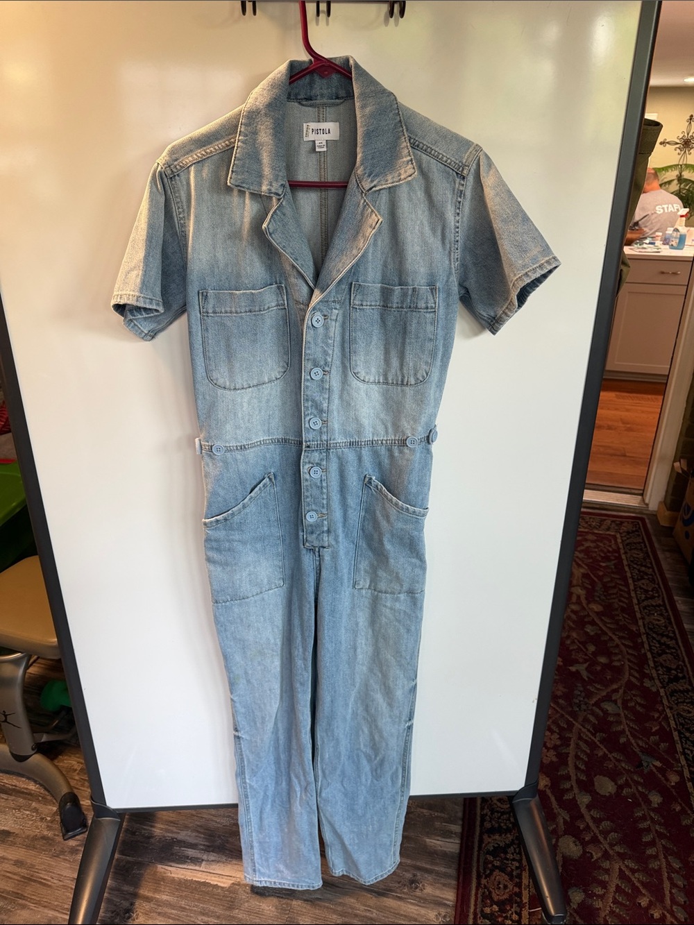 ⚡️PISTOLA⚡️  Denim Jumper Jumpsuit size extra small